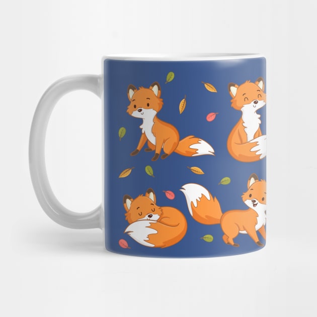 Foxes by Mako Design 